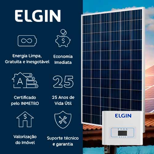 Placa Solar Elgin